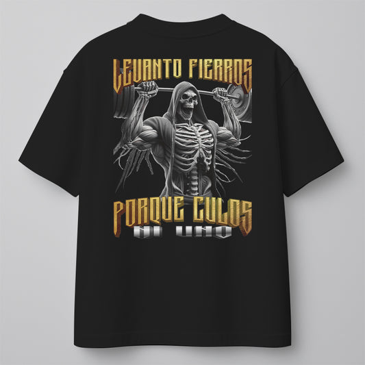 LEVANTO FIERROS, PORQUE CULOS NI UNO