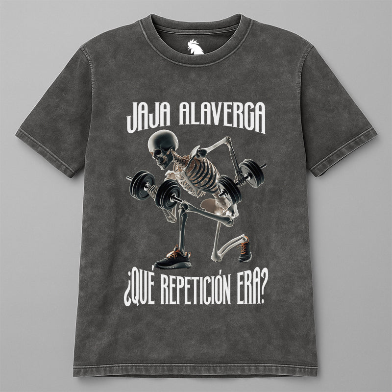 JAJA ALAVERGA ¿QUÉ REPETICIÓN ERA?