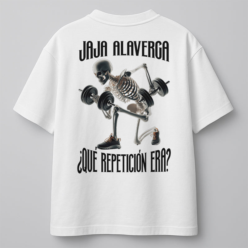JAJA ALAVERGA ¿QUÉ REPETICIÓN ERA?