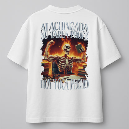 ALACHINGADA SU TAREA PROFE, ¡¡¡HOY TOCA PECHO!!!