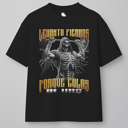 LEVANTO FIERROS, PORQUE CULOS NI UNO