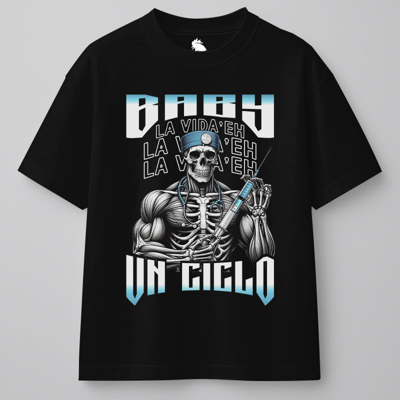 BABY LA VIDA'E UN CICLO - OVERSIZE