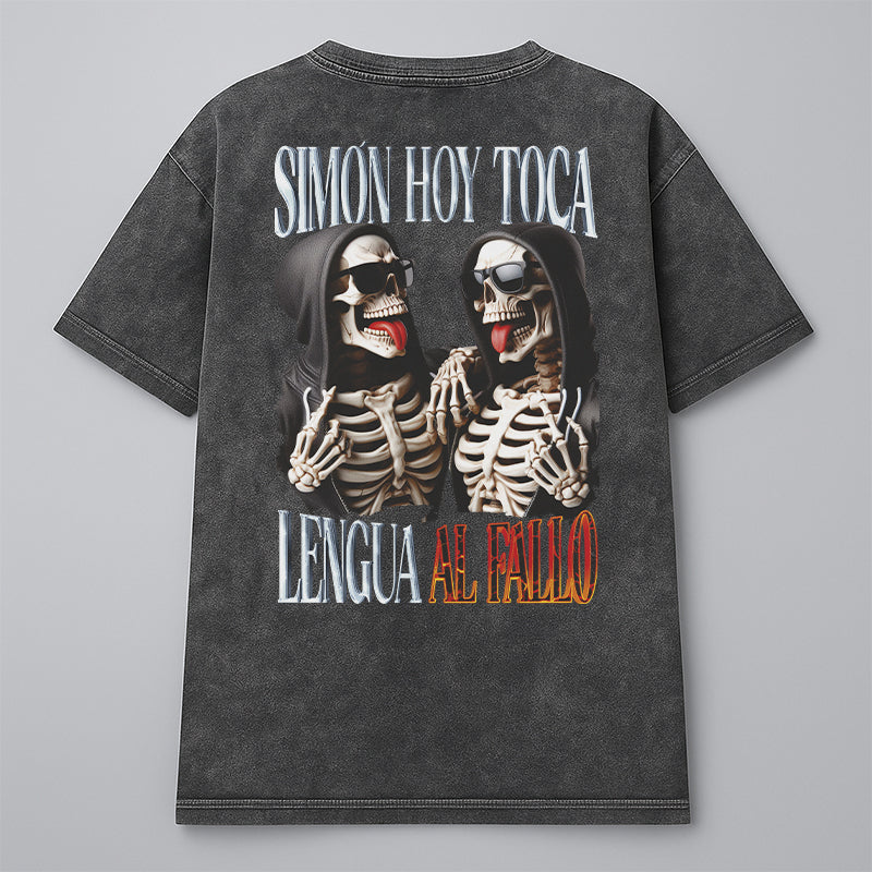 SIMON, HOY TOCA LENGUA AL FALLO (VATO)
