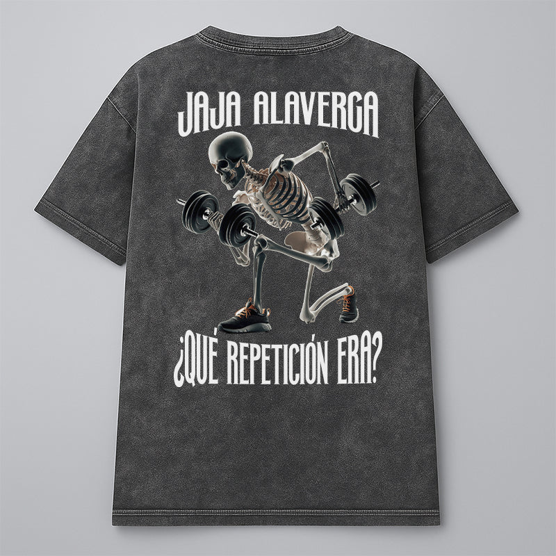 JAJA ALAVERGA ¿QUÉ REPETICIÓN ERA?