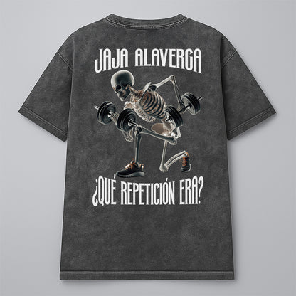 JAJA ALAVERGA ¿QUÉ REPETICIÓN ERA?