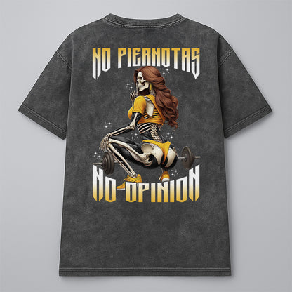 NO PIERNOTAS, NO OPINION