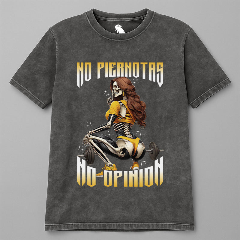 NO PIERNOTAS, NO OPINION