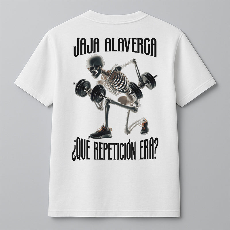 JAJA ALAVERGA ¿QUÉ REPETICIÓN ERA?