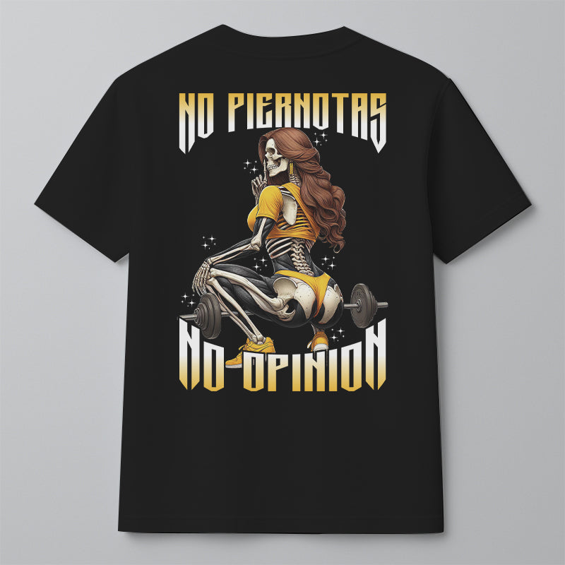NO PIERNOTAS, NO OPINION