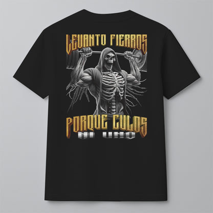 LEVANTO FIERROS, PORQUE CULOS NI UNO