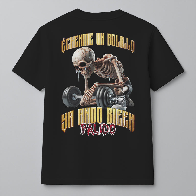 ÉCHENME UN BOLILLO, YA ANDO BIEEN PÁLIDO