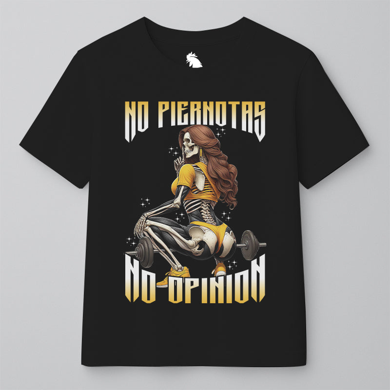 NO PIERNOTAS, NO OPINION
