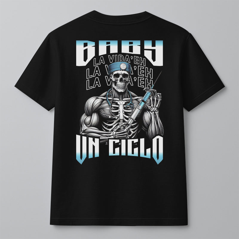 BABY LA VIDA'E UN CICLO - OVERSIZE