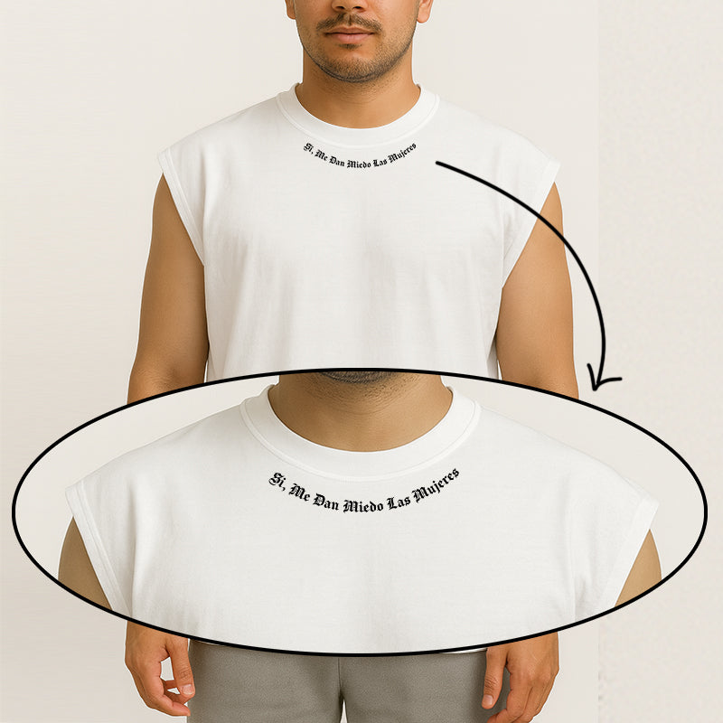 ME DAN MIEDO LAS MUJERES - TANK OVERSIZE