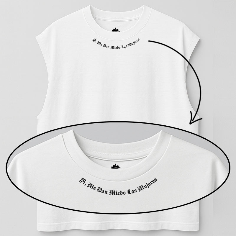 ME DAN MIEDO LAS MUJERES - TANK OVERSIZE