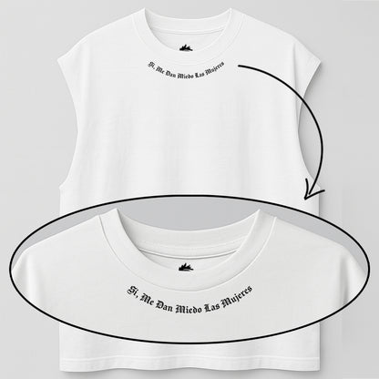ME DAN MIEDO LAS MUJERES - TANK OVERSIZE