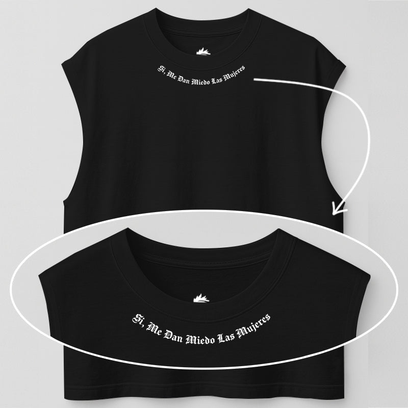 ME DAN MIEDO LAS MUJERES - TANK OVERSIZE