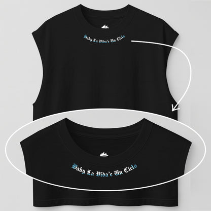 BABY LA VIDA'E UN CICLO - TANK OVERSIZE