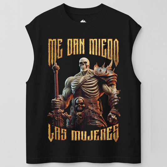 ME DAN MIEDO LAS MUJERES - TANK OVERSIZE